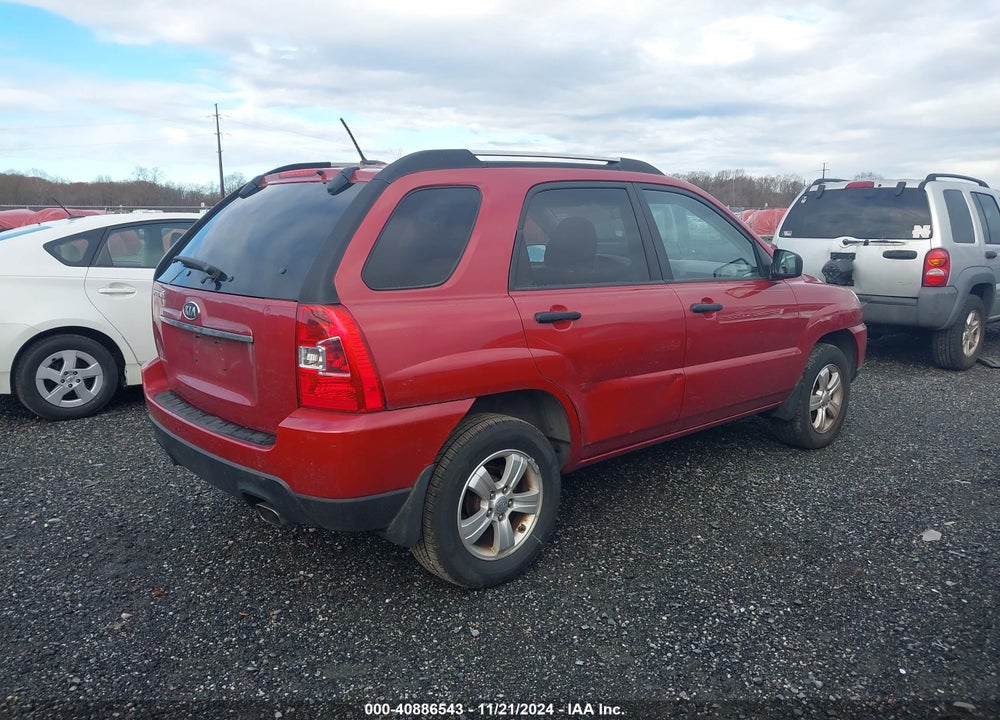 2010 KIA SPORTAGE LX VIN: KNDKG3A48A7725636