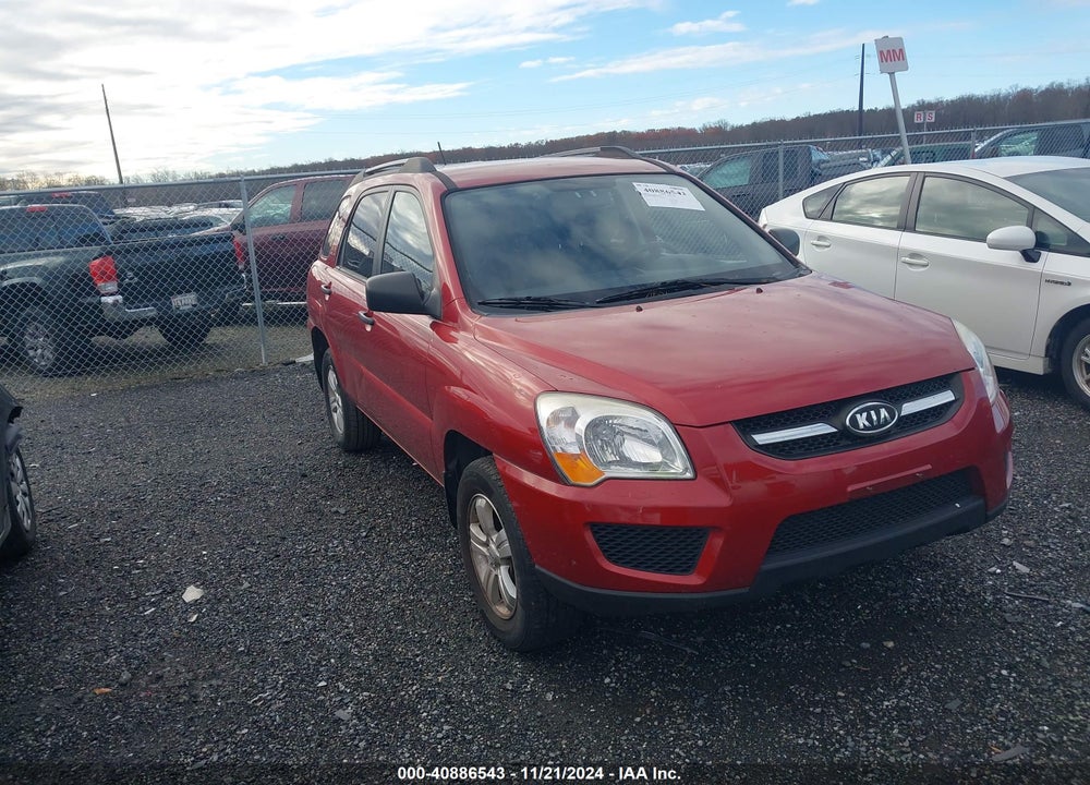 2010 KIA SPORTAGE LX VIN: KNDKG3A48A7725636