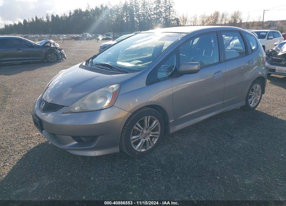 2009 HONDA FIT SPORT VIN: JHMGE87419S054608