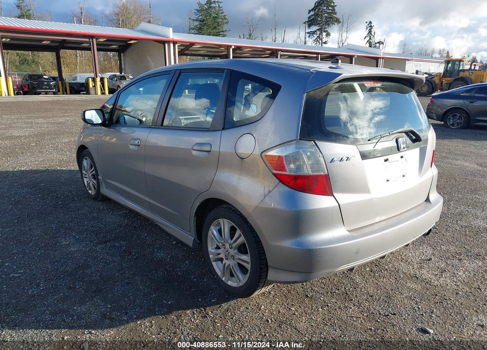 2009 HONDA FIT SPORT VIN: JHMGE87419S054608