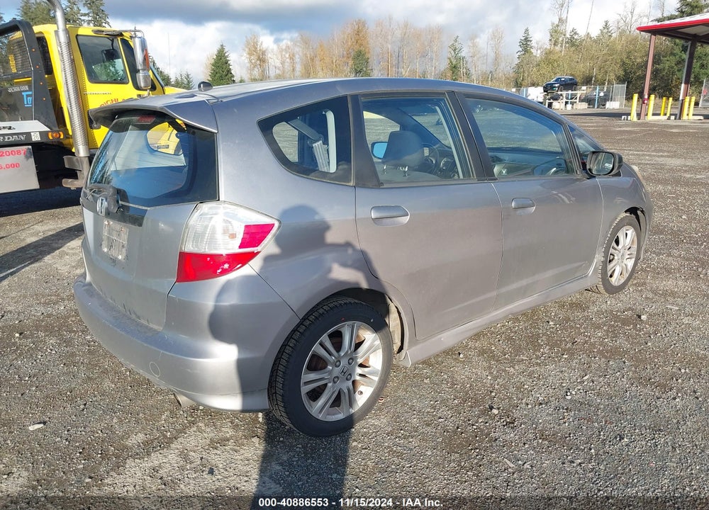 2009 HONDA FIT SPORT VIN: JHMGE87419S054608