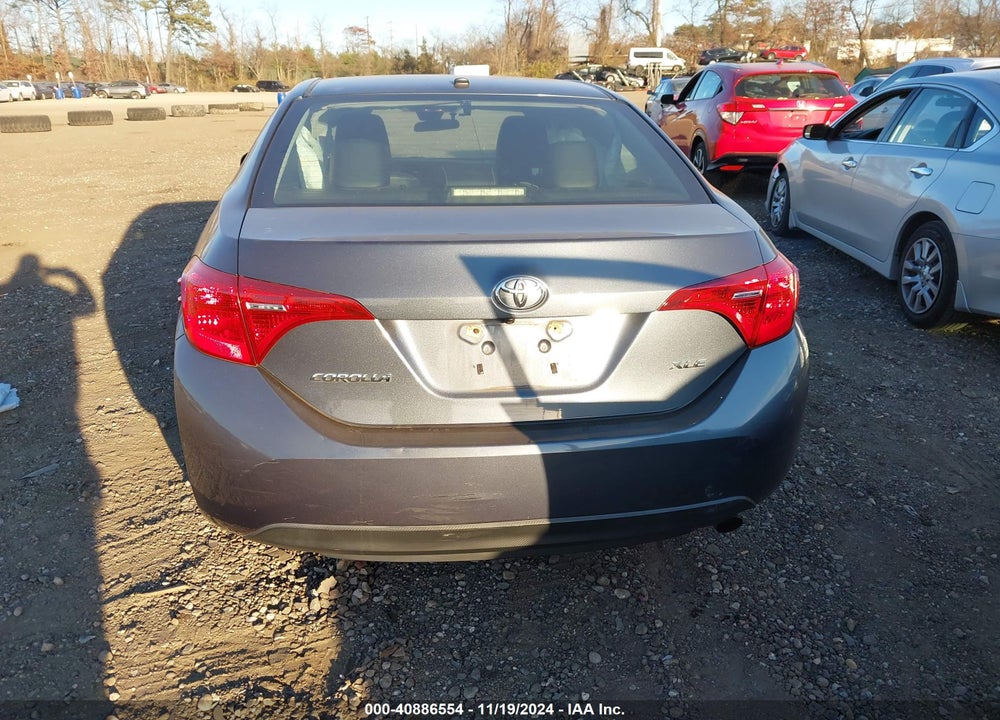 2017 TOYOTA COROLLA XLE VIN: 2T1BURHEXHC759497