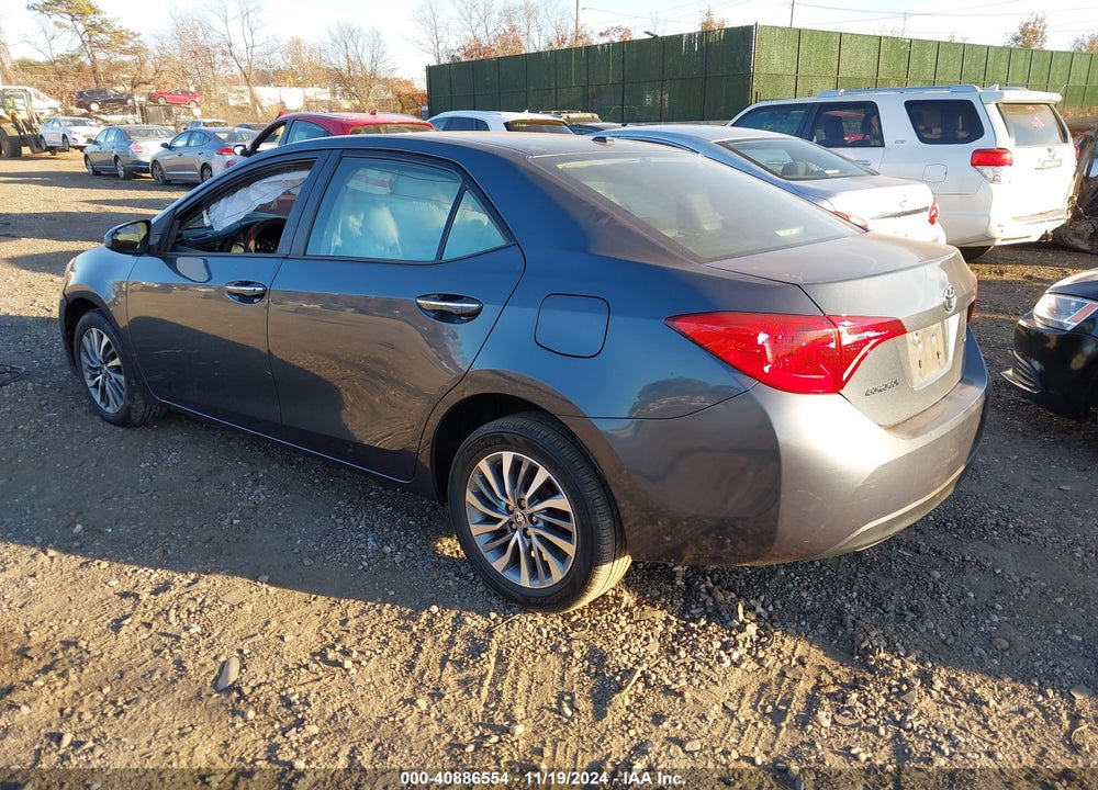 2017 TOYOTA COROLLA XLE VIN: 2T1BURHEXHC759497