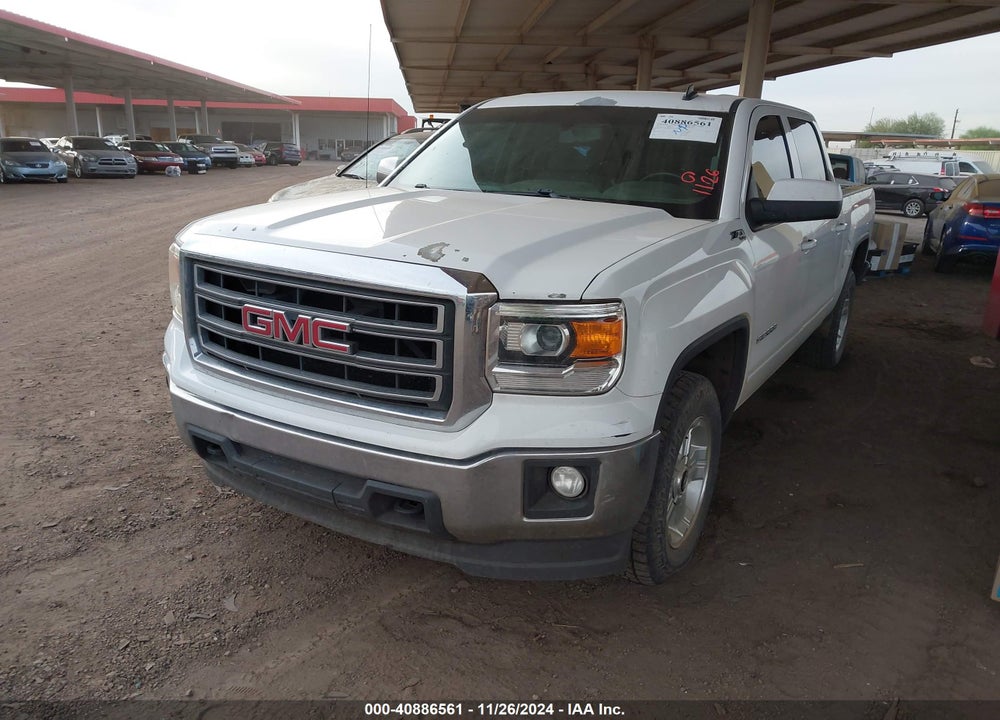 2014 GMC SIERRA 1500 SLE VIN: 3GTU2UEC0EG200501