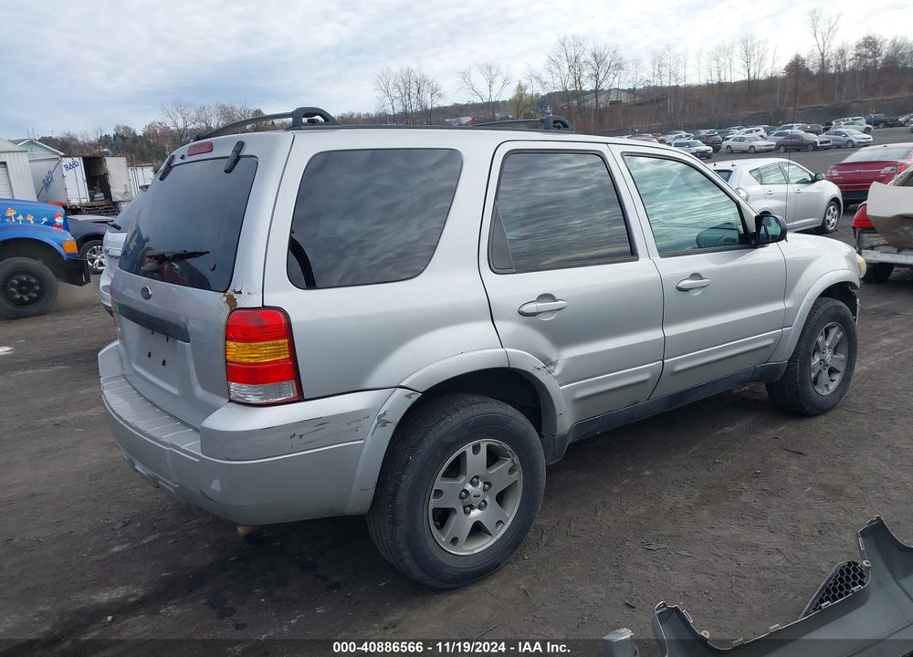 2005 FORD ESCAPE LIMITED VIN: 1FMYU94105KA62956