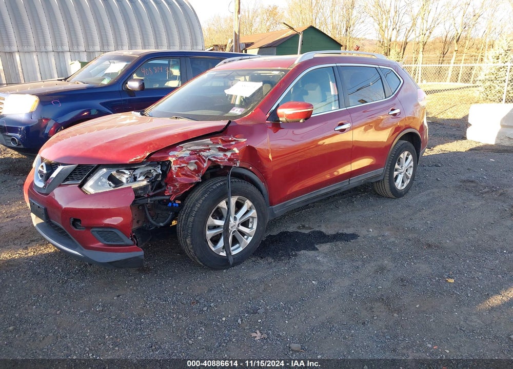 2015 NISSAN ROGUE SV VIN: 5N1AT2MV2FC893837