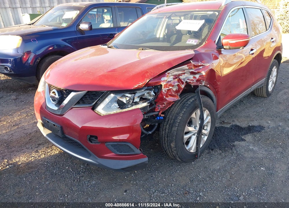 2015 NISSAN ROGUE SV VIN: 5N1AT2MV2FC893837