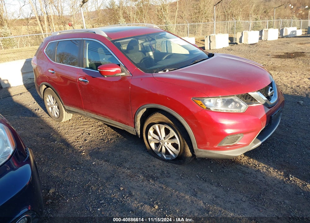 2015 NISSAN ROGUE SV VIN: 5N1AT2MV2FC893837