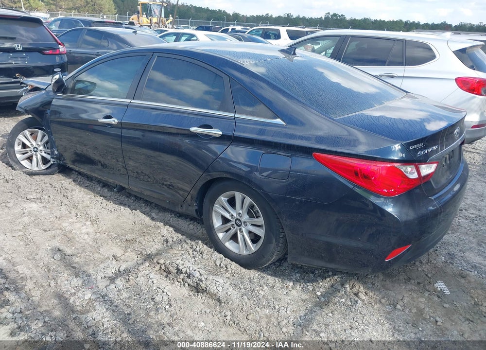 2014 HYUNDAI SONATA GLS VIN: 5NPEB4AC5EH846828