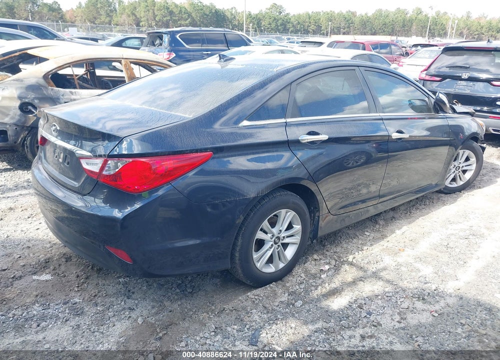 2014 HYUNDAI SONATA GLS VIN: 5NPEB4AC5EH846828