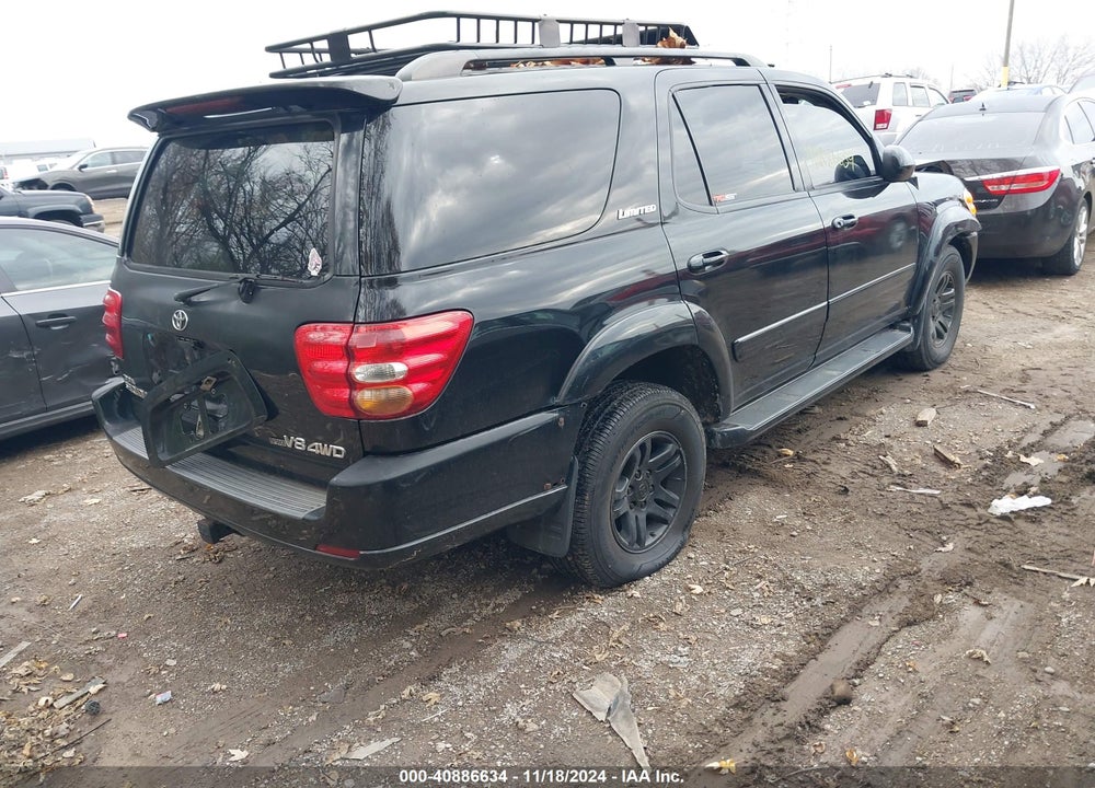 2003 TOYOTA SEQUOIA LIMITED V8 VIN: 5TDBT48A53S145363