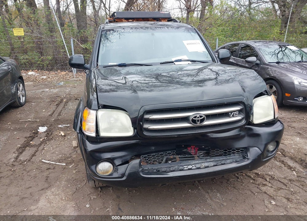 2003 TOYOTA SEQUOIA LIMITED V8 VIN: 5TDBT48A53S145363