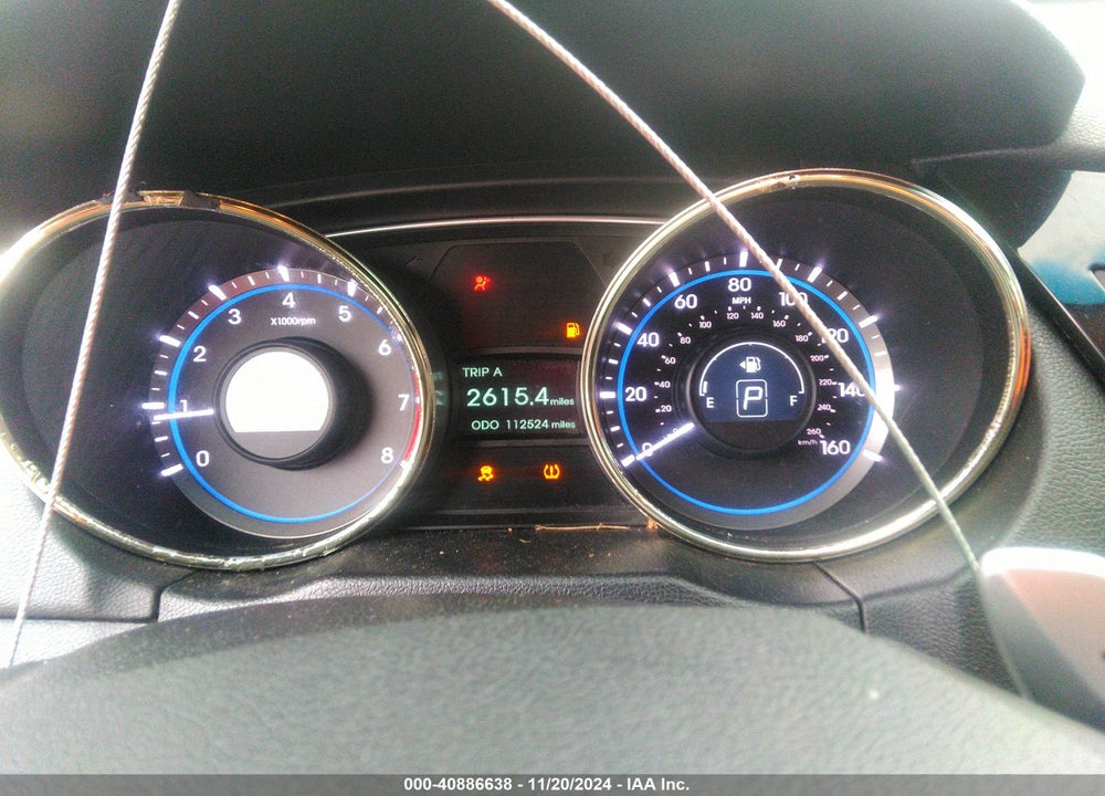 2011 HYUNDAI SONATA VIN: 5NPEC4AC7BH155910