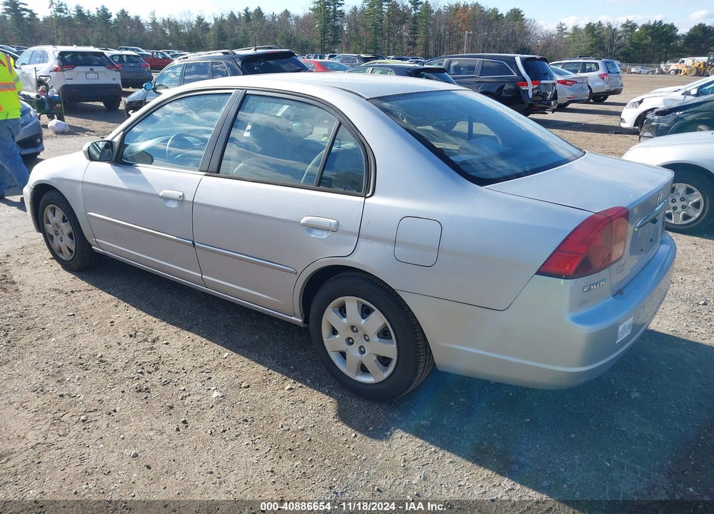 2001 HONDA CIVIC EX VIN: 1HGES26771L072167