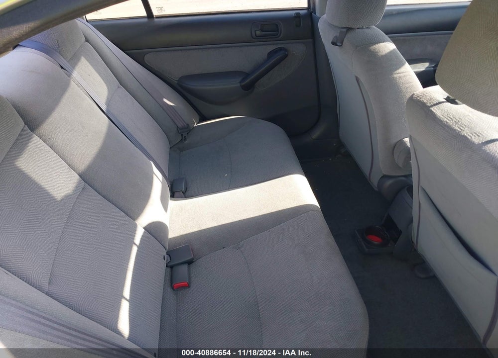 2001 HONDA CIVIC EX VIN: 1HGES26771L072167
