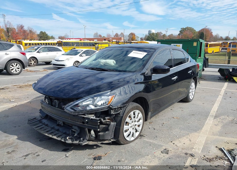 2019 NISSAN SENTRA S VIN: 3N1AB7AP2KY309855