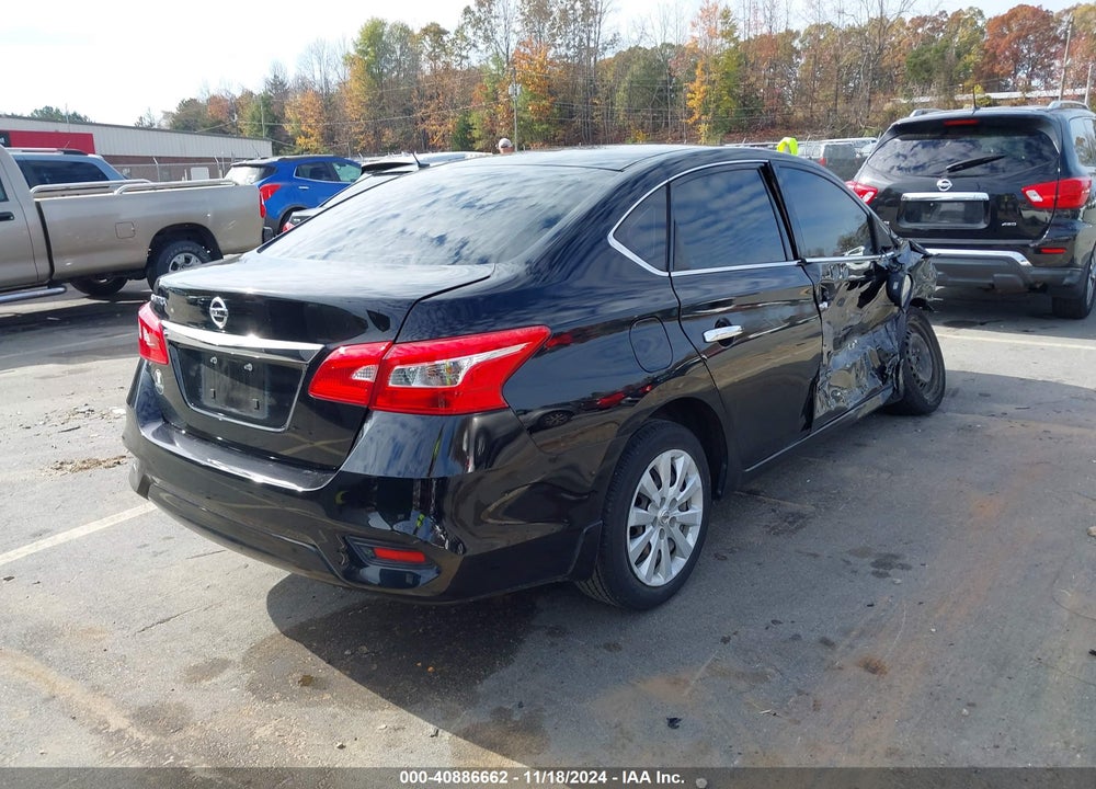 2019 NISSAN SENTRA S VIN: 3N1AB7AP2KY309855