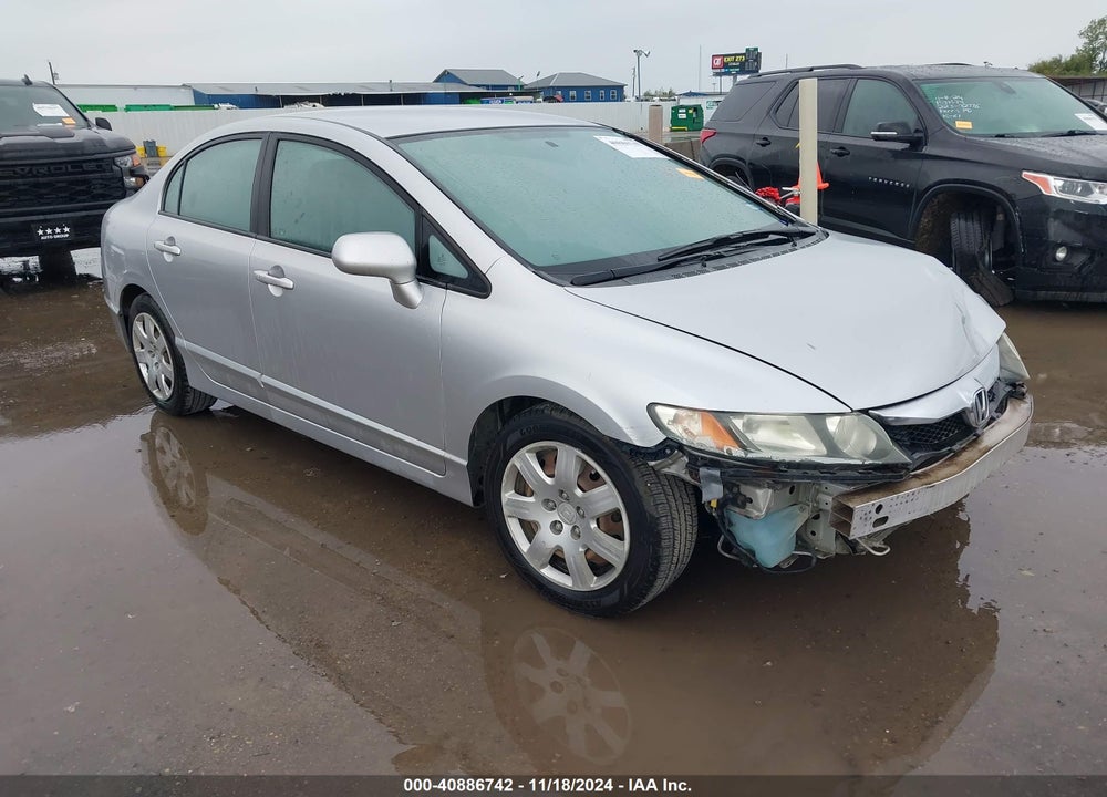 2010 HONDA CIVIC LX VIN: 19XFA1F56AE075908
