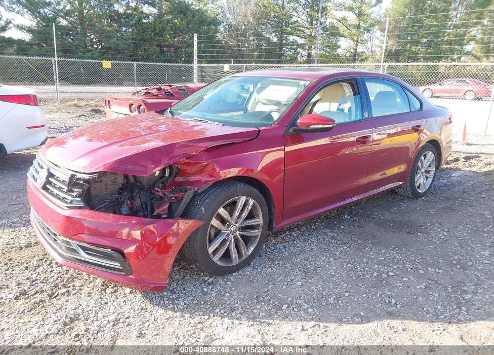 2019 VOLKSWAGEN PASSAT 2.0T WOLFSBURG EDITION VIN: 1VWLA7A37KC000880
