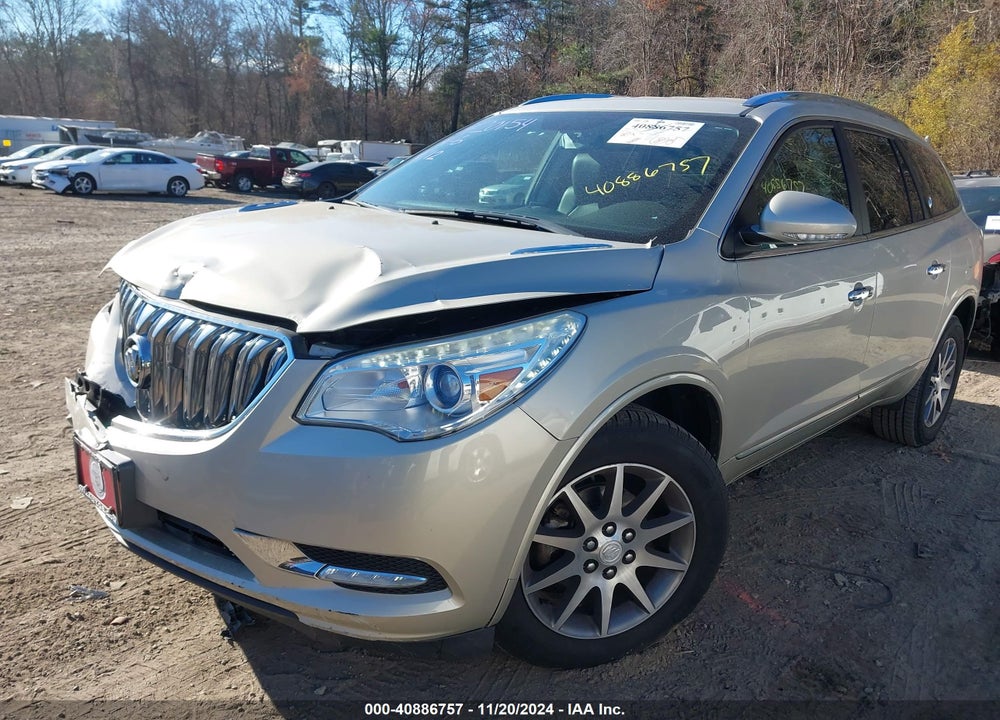 2014 BUICK ENCLAVE LEATHER VIN: 5GAKVBKD2EJ144660