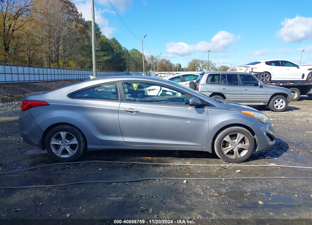 2013 HYUNDAI ELANTRA GS VIN: KMHDH6AE2DU016878