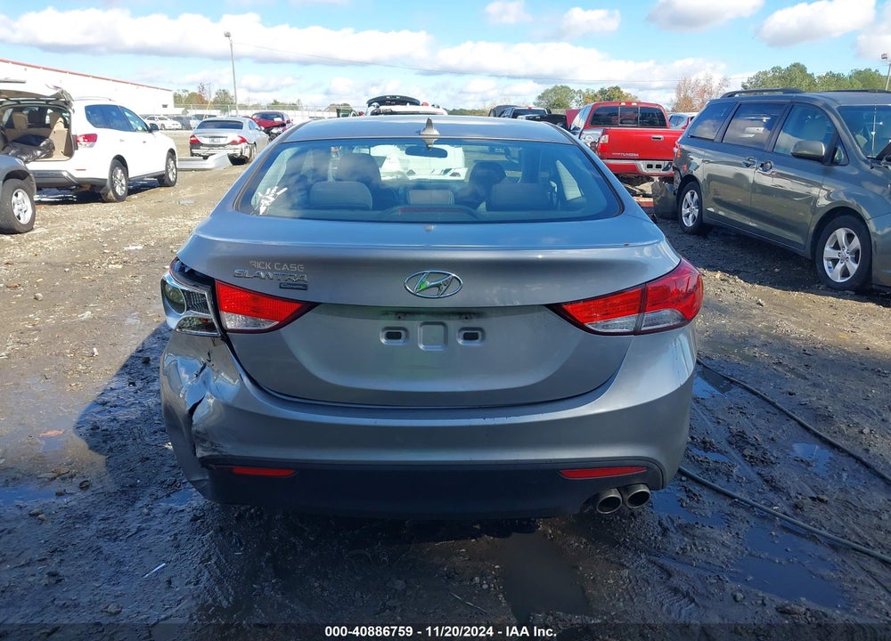 2013 HYUNDAI ELANTRA GS VIN: KMHDH6AE2DU016878