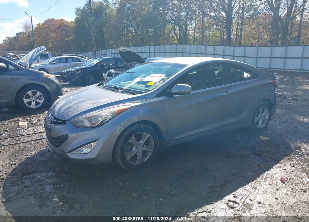 2013 HYUNDAI ELANTRA GS VIN: KMHDH6AE2DU016878
