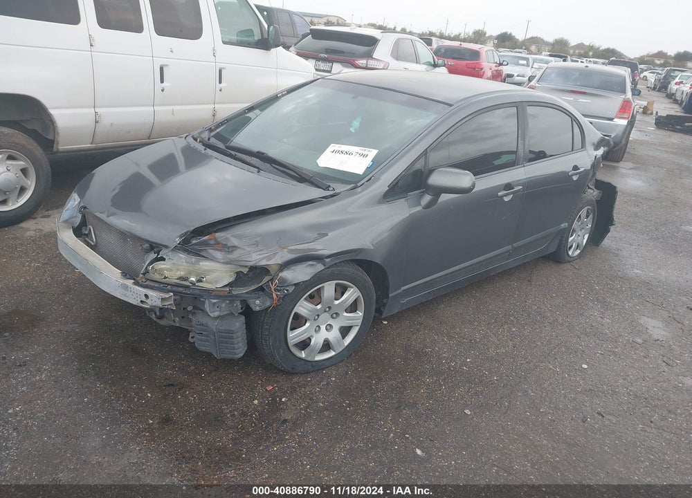 2010 HONDA CIVIC LX VIN: 2HGFA1F58AH311822