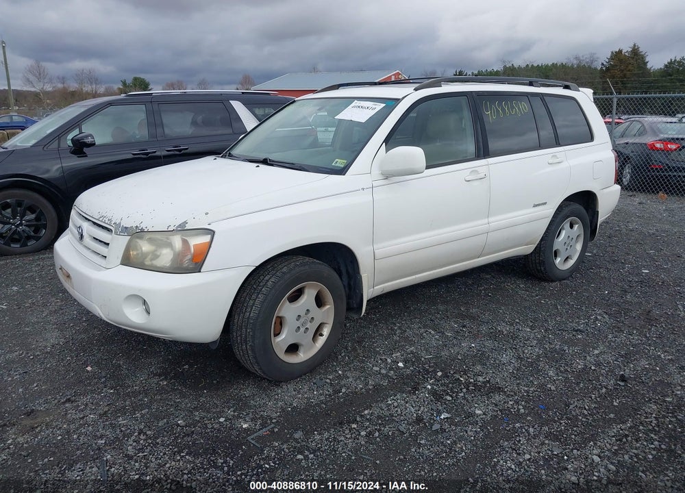 2006 TOYOTA HIGHLANDER LIMITED V6 VIN: JTEEP21A360167381