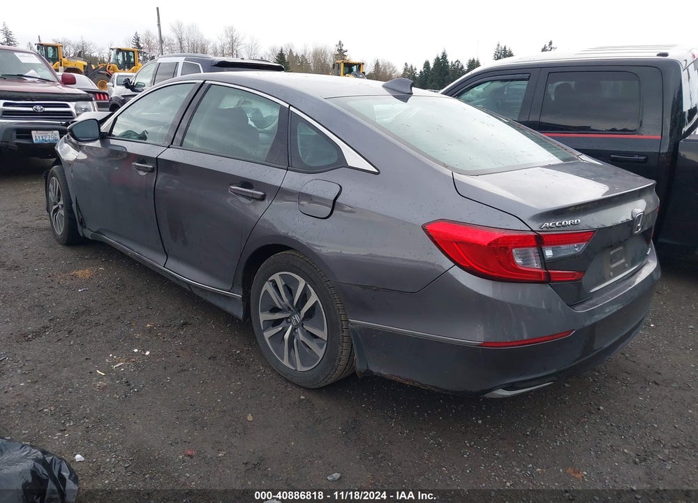 2019 HONDA ACCORD HYBRID EX-L VIN: 1HGCV3F57KA000868