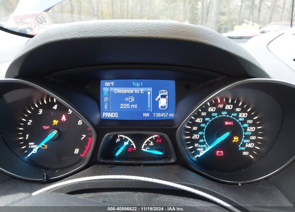 2013 FORD ESCAPE SE VIN: 1FMCU9GX7DUC18830