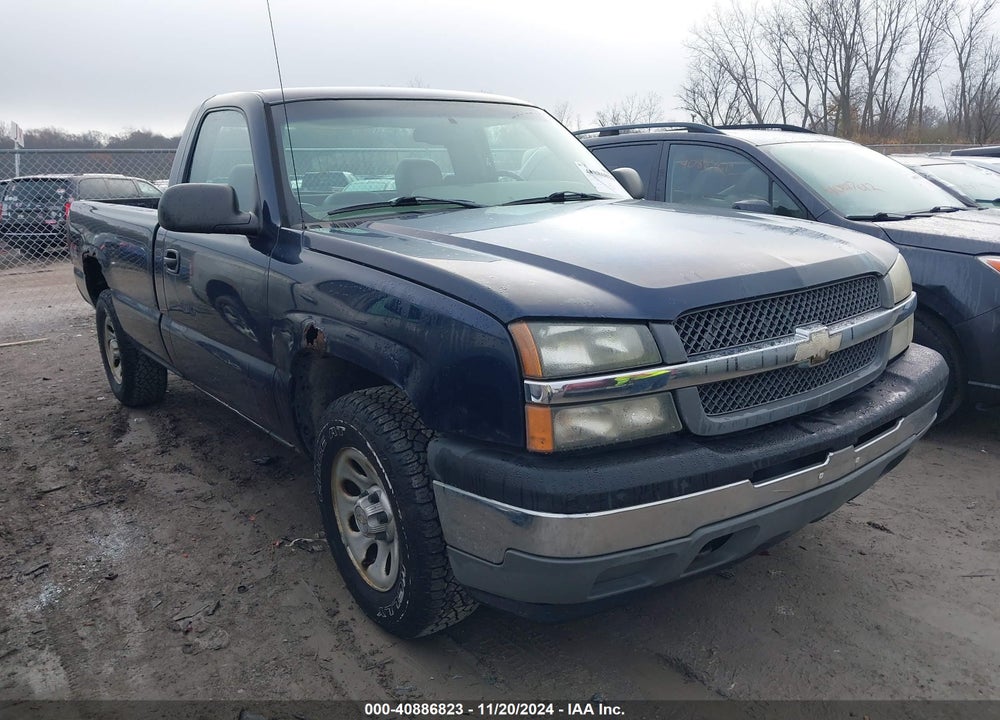 2005 CHEVROLET SILVERADO 1500 WORK TRUCK VIN: 1GCEK14V85E210786