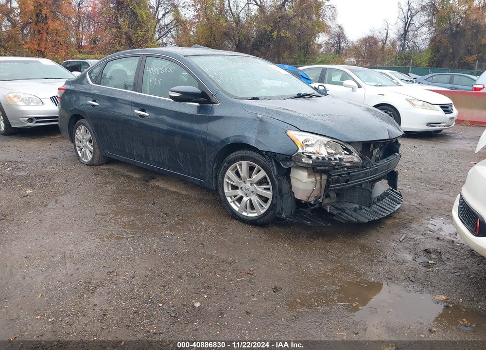 2013 NISSAN SENTRA SL VIN: 3N1AB7AP3DL784169