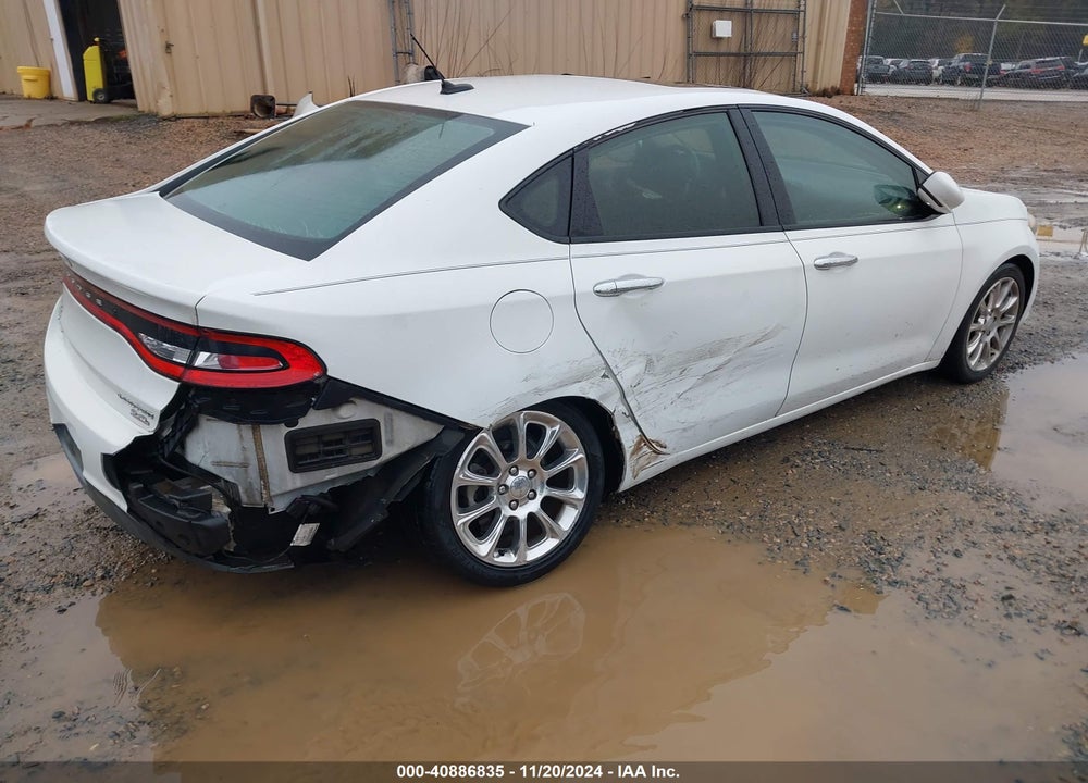 2014 DODGE DART LIMITED VIN: 1C3CDFCB2ED677556
