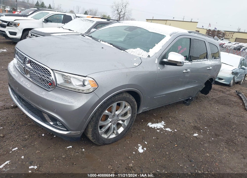 2018 DODGE DURANGO CITADEL AWD VIN: 1C4RDJEG4JC498243