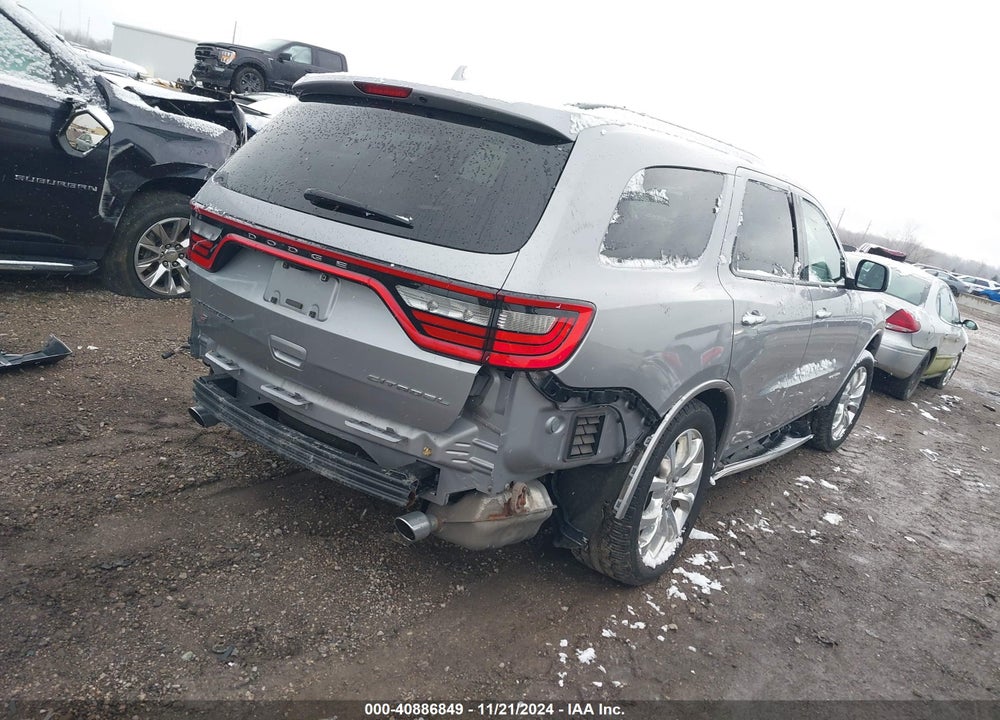 2018 DODGE DURANGO CITADEL AWD VIN: 1C4RDJEG4JC498243