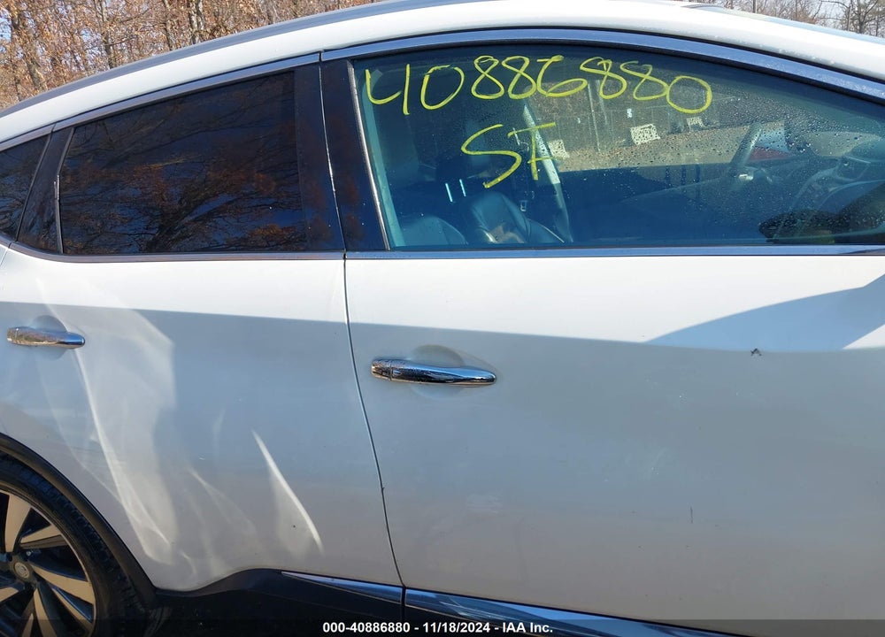 2016 NISSAN MURANO PLATINUM VIN: 5N1AZ2MH2GN103516