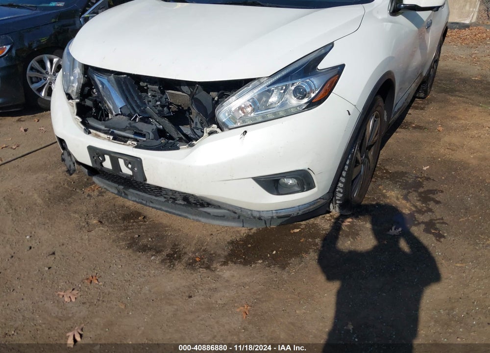 2016 NISSAN MURANO PLATINUM VIN: 5N1AZ2MH2GN103516