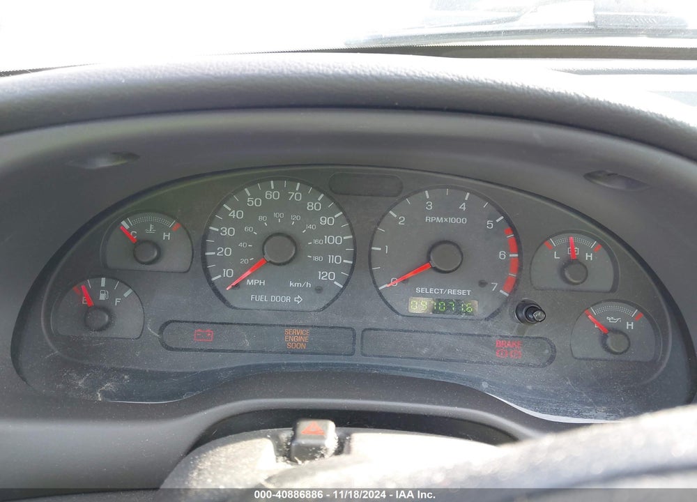 2002 FORD MUSTANG VIN: 1FAFP40482F115614