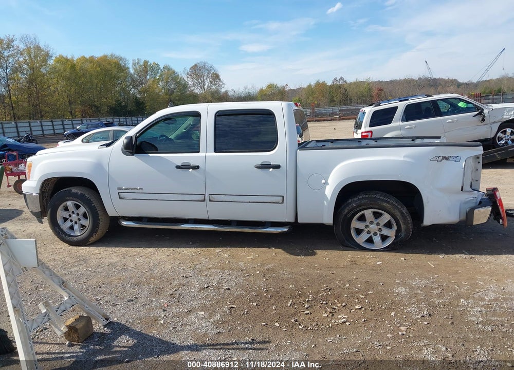 2012 GMC SIERRA K1500 SLE VIN: 3GTP2VE74CG257867