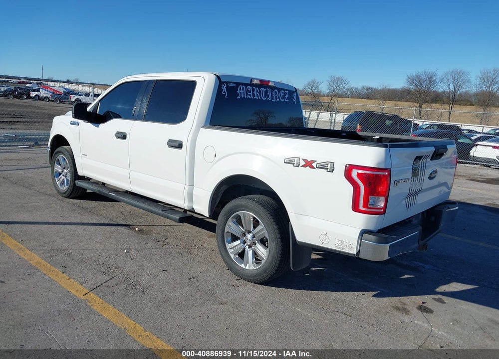 2016 FORD F-150 XLT VIN: 1FTEW1EP4GFC59534