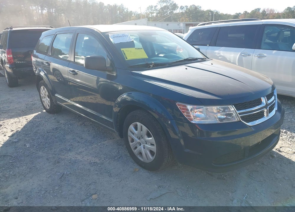 2014 DODGE JOURNEY AMERICAN VALUE PKG VIN: 3C4PDCAB1ET186209