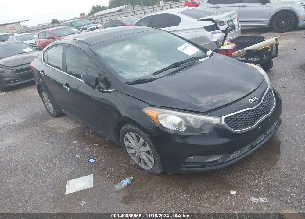 2015 KIA FORTE EX VIN: KNAFX4A80F5271375