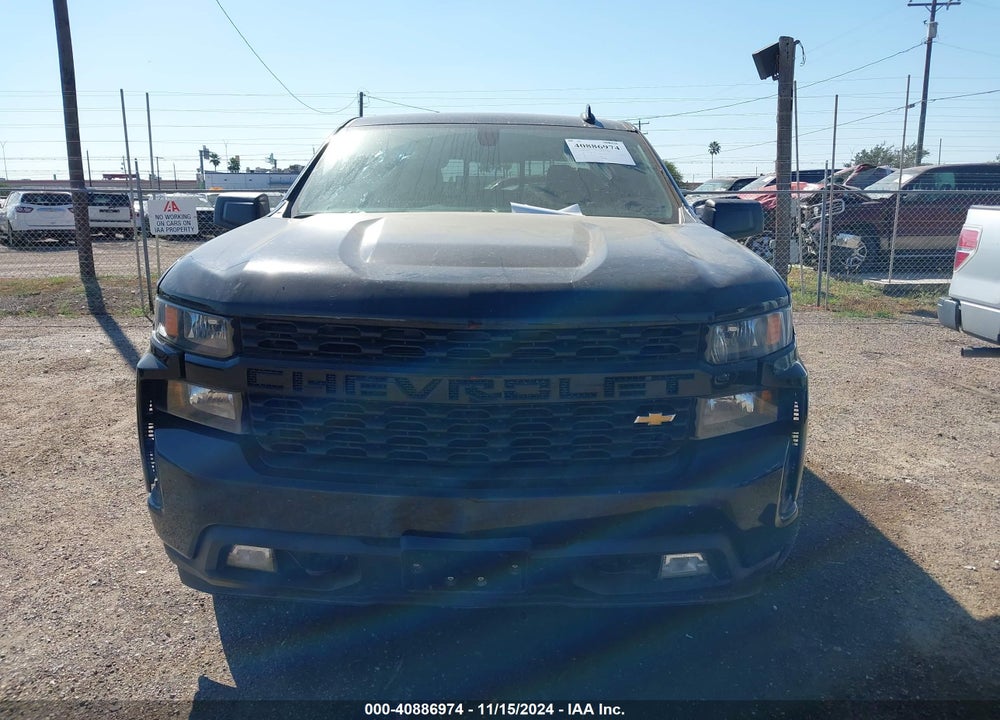 2020 CHEVROLET SILVERADO 1500 2WD SHORT BED CUSTOM VIN: 1GCPWBEF7LZ162634