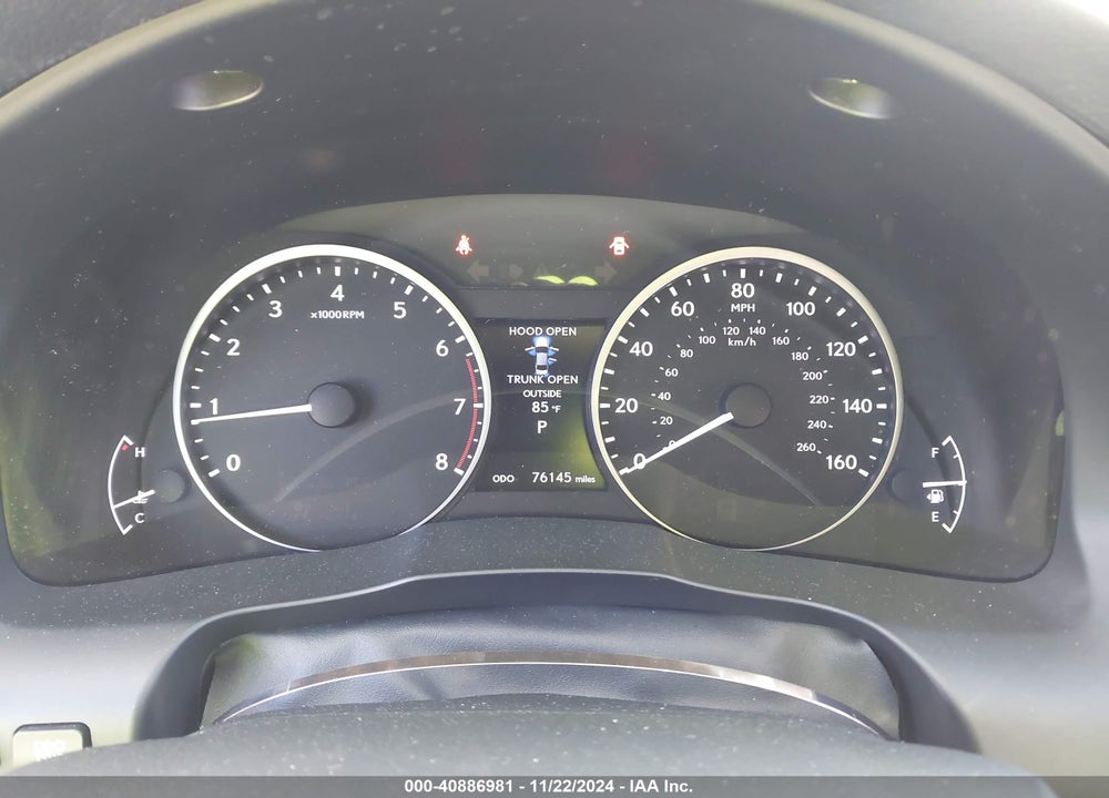 2013 LEXUS ES 350 VIN: JTHBK1GG5D2070002