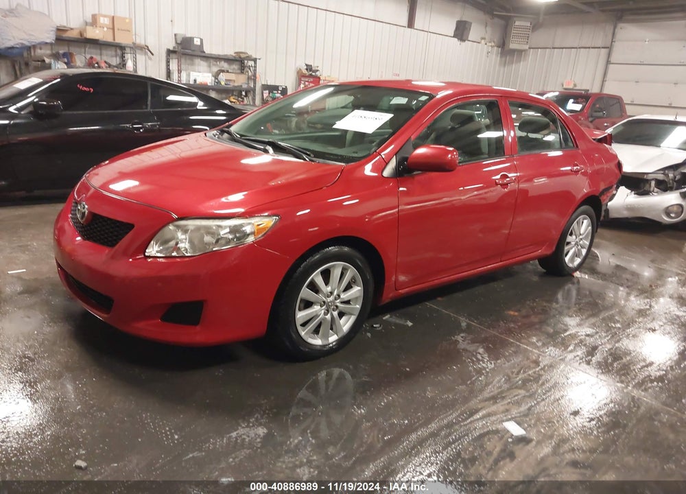 2010 TOYOTA COROLLA LE VIN: 2T1BU4EE8AC412022