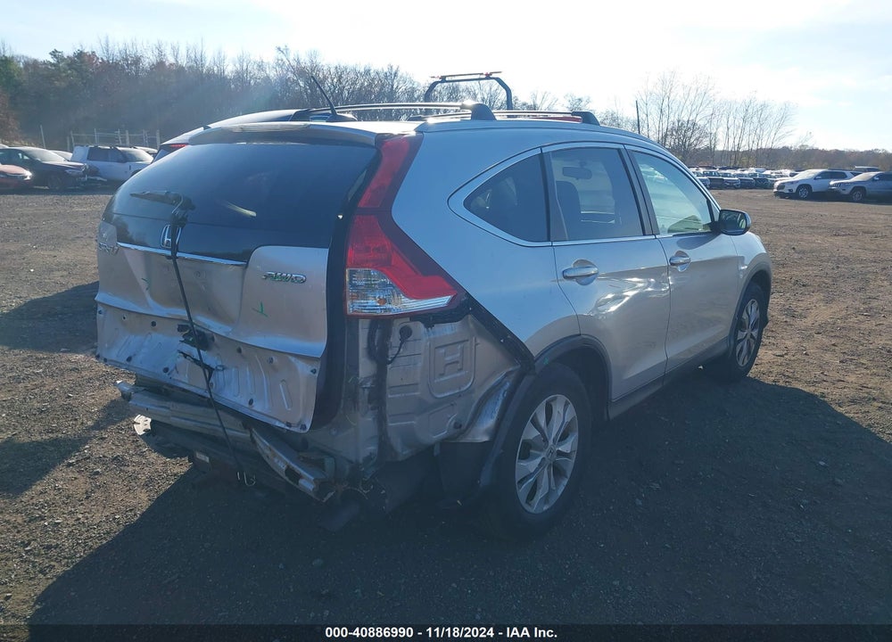 2013 HONDA CR-V EX-L VIN: 2HKRM4H74DH607385
