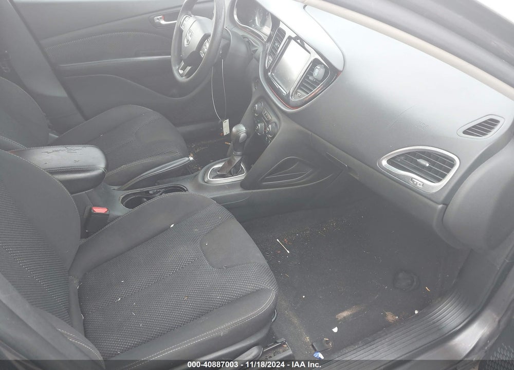 2015 DODGE DART SXT VIN: 1C3CDFBB2FD302592