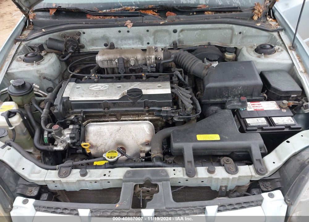 2003 HYUNDAI ACCENT GL VIN: KMHCG45C13U484711