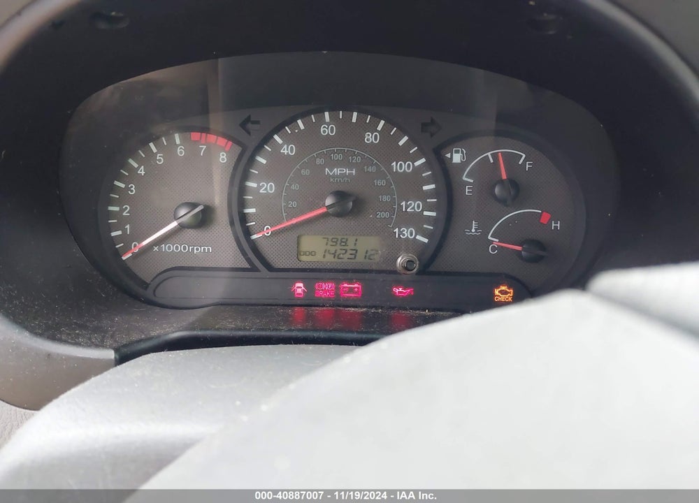 2003 HYUNDAI ACCENT GL VIN: KMHCG45C13U484711